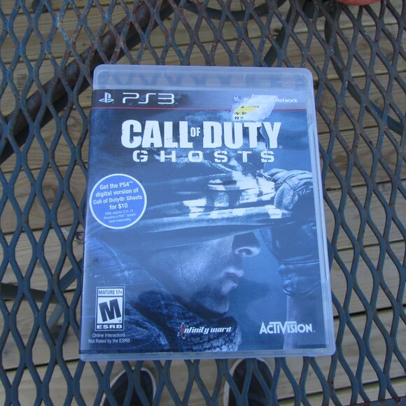 PS3 Call of Duty GHOSts very good tested book case disc all good - Picture 1 of 2